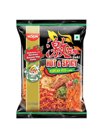 Nissin Geki Spicy Noodles 80 g